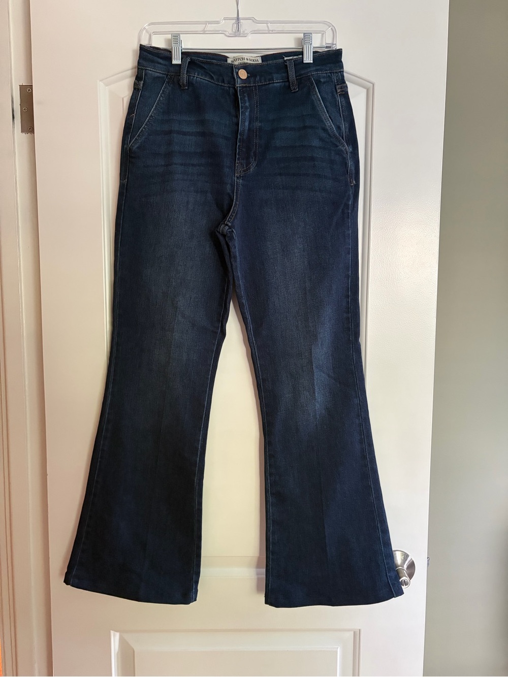 Scotch & Soda Dark Blue Flare Jeans - The Charm